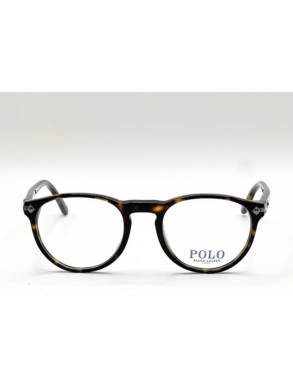 Polo Ralph Lauren PH 2150 5003 Shiny Black Round Authentic Eyeglass Frames 47-19
